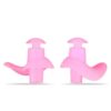 1 Pair Soft Silicone Ear Plugs Environmental Waterproof Dust Proof Sports Swimming Ear Plugs Swimming Earbuds Diving Accessories (Color : Pink)