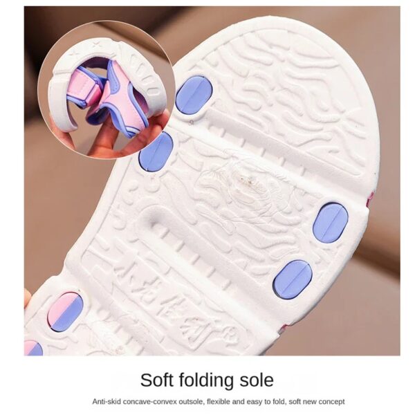 Children Sandals Summer Cartoon Soft Sole Anti Slip Boys Sandals Fashionable Girls Beach Shoes 4-10T Kid PVC Sandals - AliExpress 1501