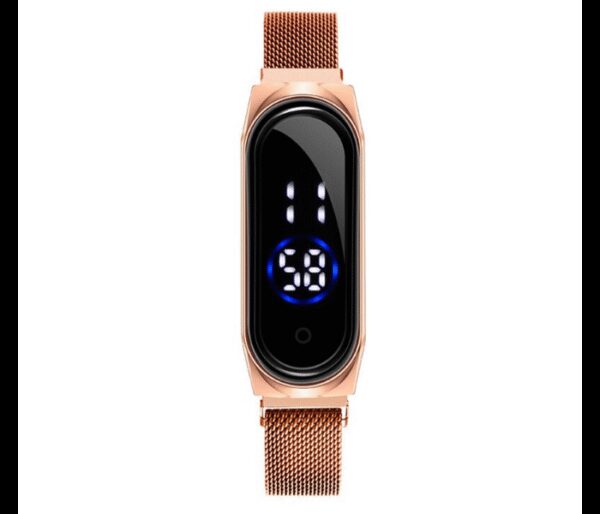 Jongo New Trend Digital Wrist Watch Touch Screen With Magnetic Me