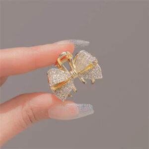 New Fashion Alloy Rhinestone Grab Clip Shining Rhinestone Ponytail Clip Hairpin For Girl Women Headdress Jewelry Decoration - AliExpress 200000297