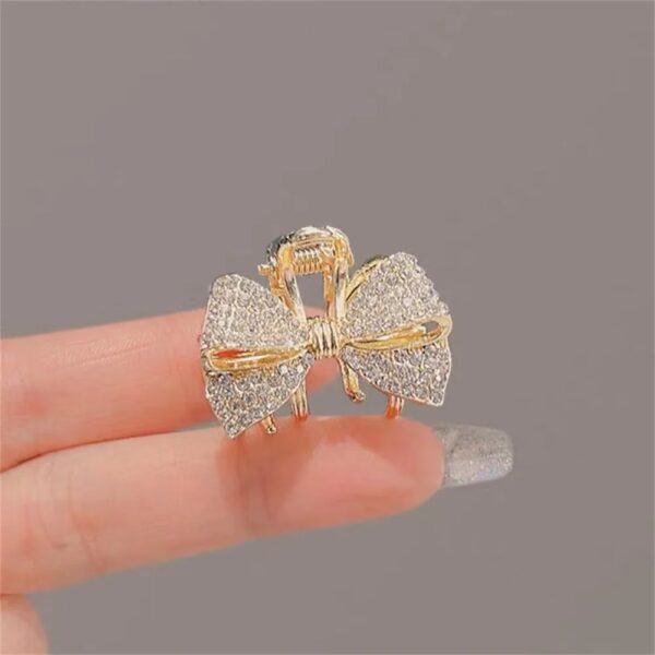 New Fashion Alloy Rhinestone Grab Clip Shining Rhinestone Ponytail Clip Hairpin For Girl Women Headdress Jewelry Decoration - AliExpress 200000297