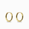 Oval Hoops Gold